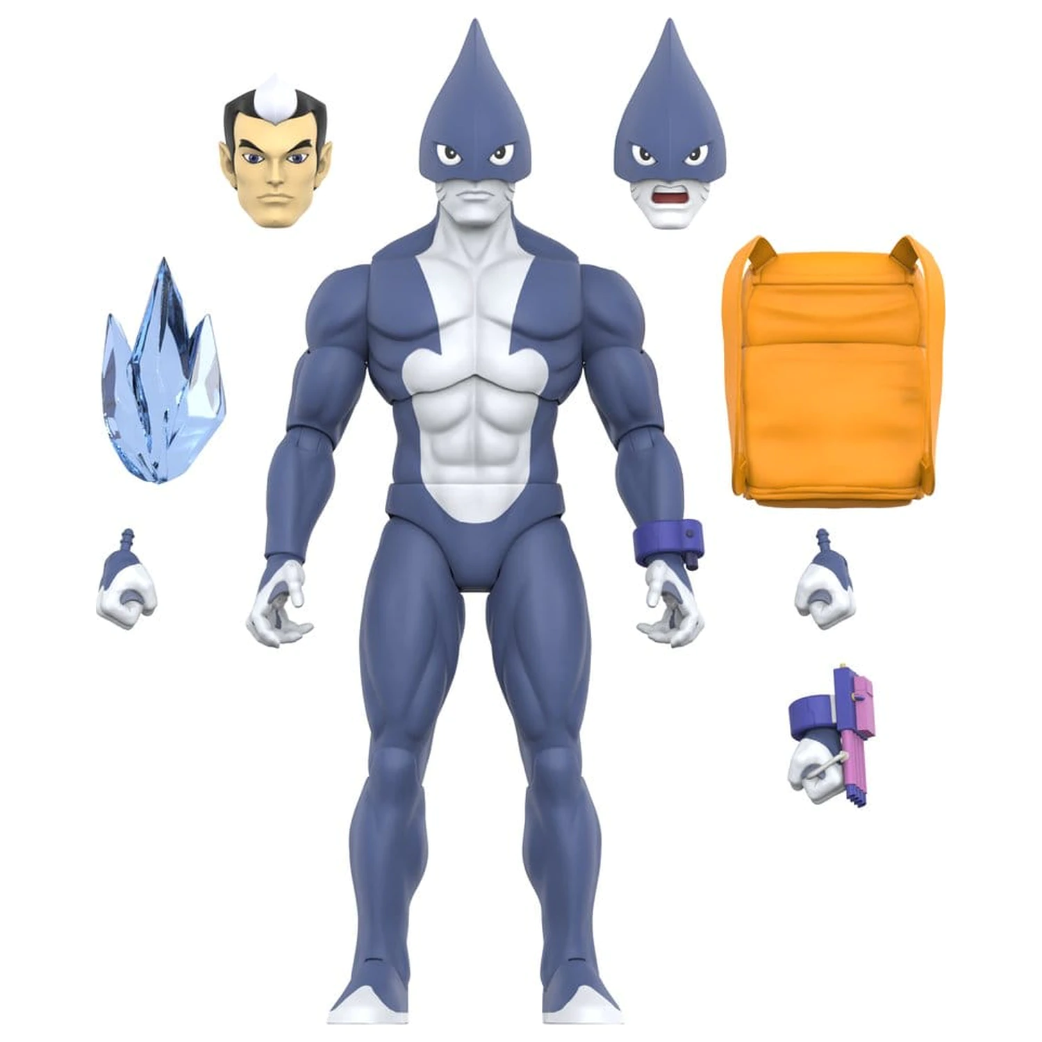 TigerSharks Ultimates Wave 01 Akcijska figura Mako (Hybrid) 18 cm fotografija izdelka