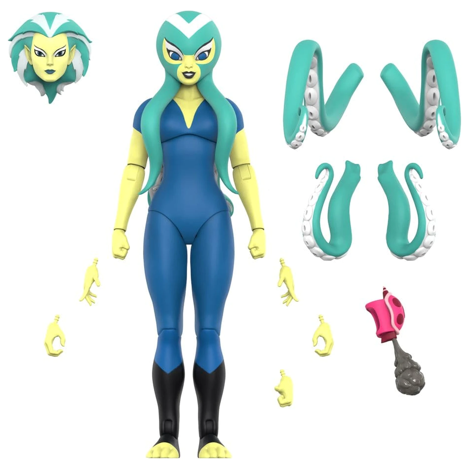 TigerSharks Ultimates Wave 01 Akcijska figura Octavia (Hybrid) 18 cm fotografija izdelka