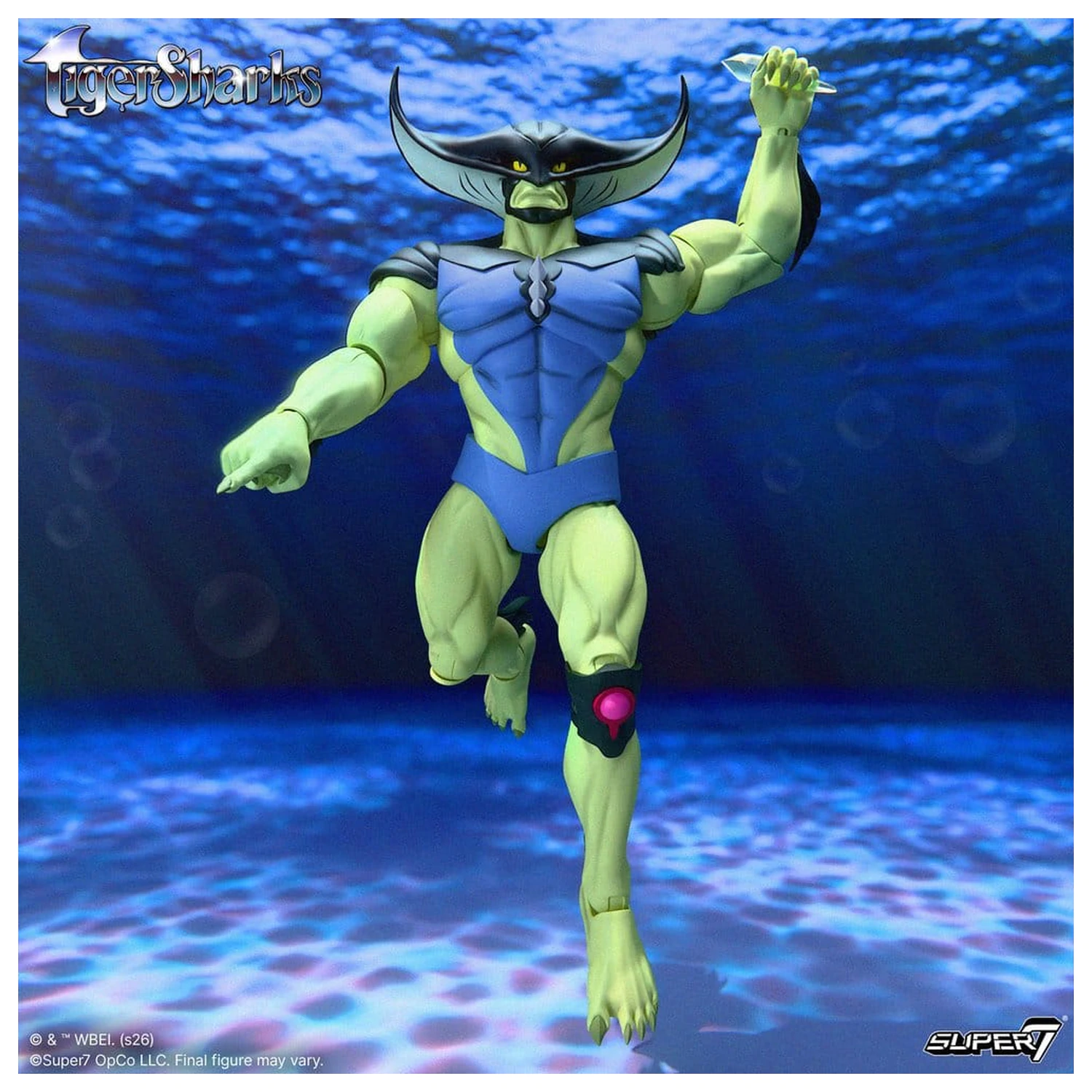 TigerSharks Ultimates Wave 01 Akcijska figura T-Ray 18 cm fotografija izdelka