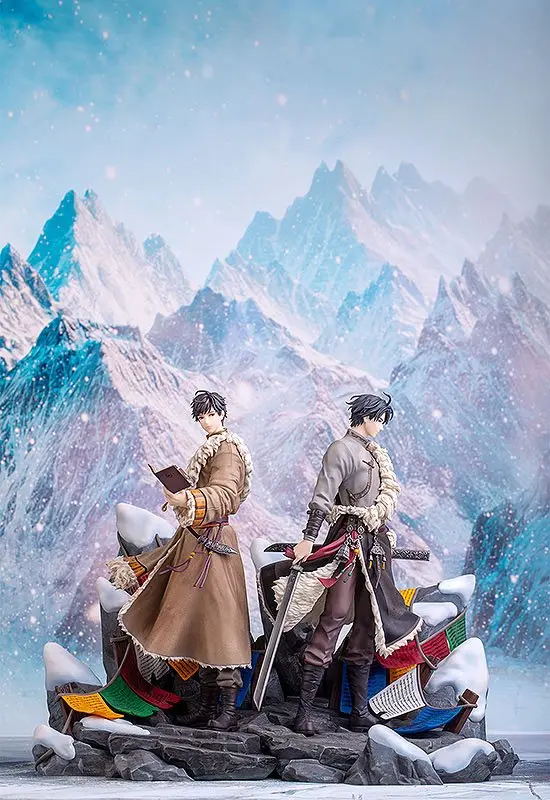 Time Raiders PVC Kipi 1/7 Wu Xie & Zhang Qiling: Floating Life in Tibet Ver. Special Set 28 cm fotografija izdelka