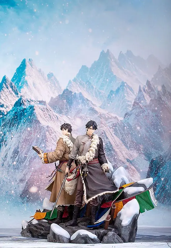 Time Raiders PVC Kipi 1/7 Wu Xie & Zhang Qiling: Floating Life in Tibet Ver. Special Set 28 cm fotografija izdelka