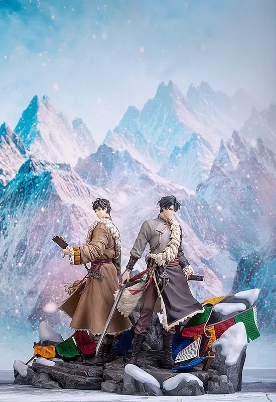 Time Raiders PVC Kipi 1/7 Wu Xie & Zhang Qiling: Floating Life in Tibet Ver. Special Set 28 cm fotografija izdelka