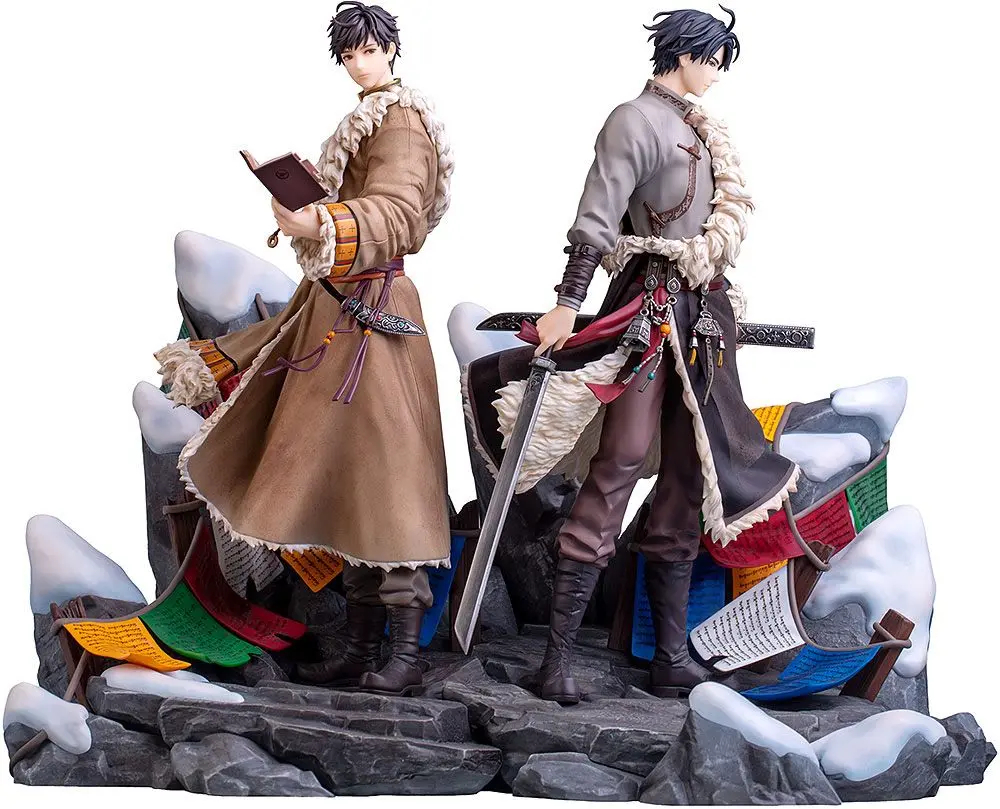 Time Raiders PVC Kipi 1/7 Wu Xie & Zhang Qiling: Floating Life in Tibet Ver. Special Set 28 cm fotografija izdelka