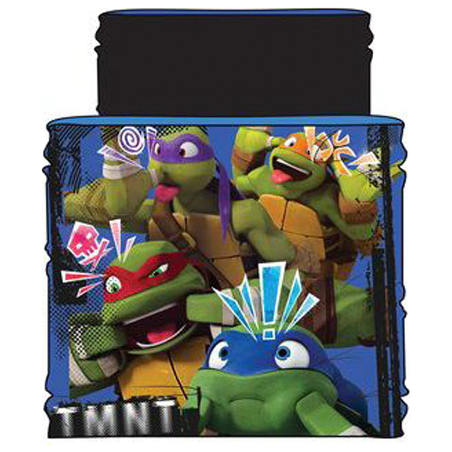 Teenage Mutant Ninja Turtles Črn otroški šal, Snood fotografija izdelka
