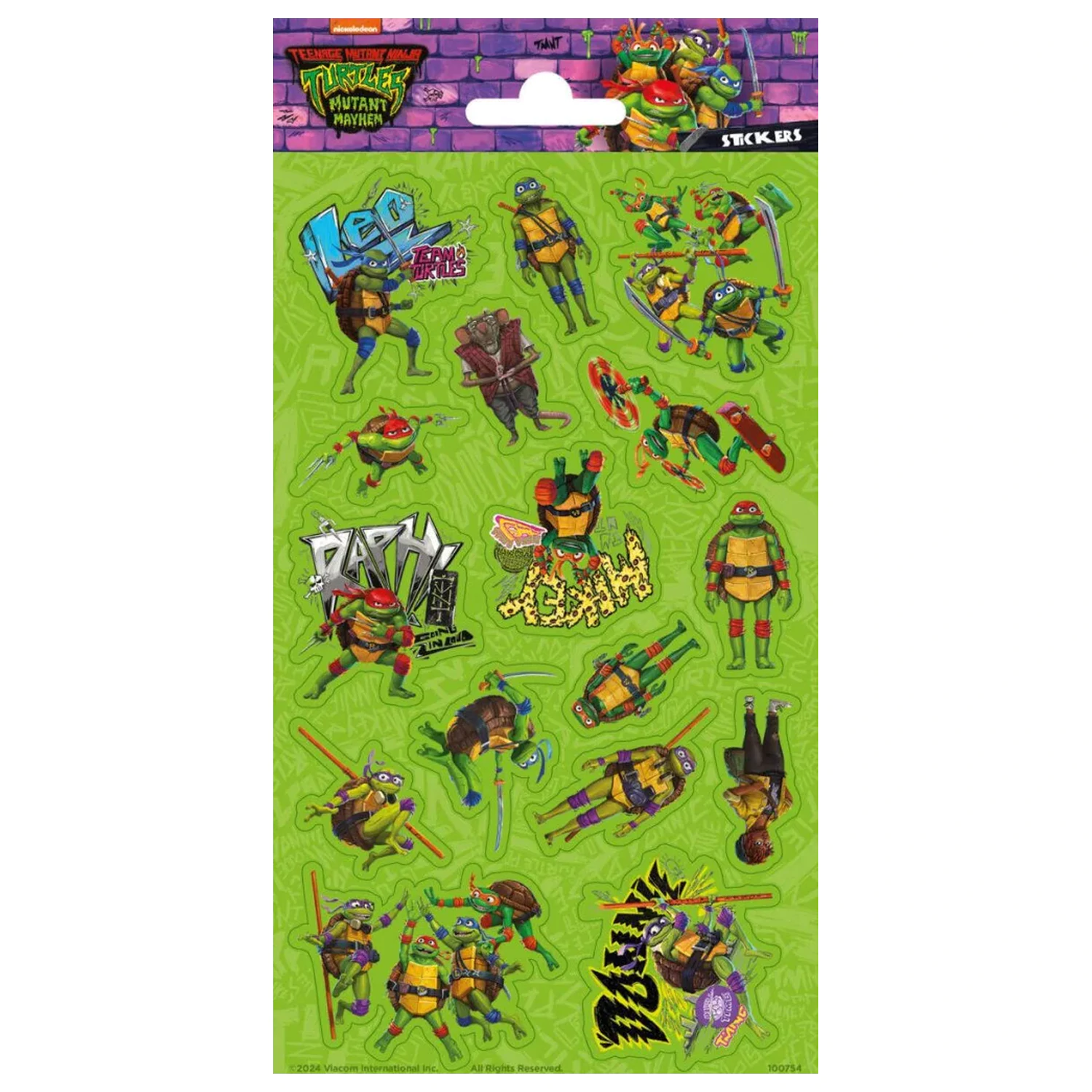Teenage Mutant Ninja Turtles Team nalepka fotografija izdelka