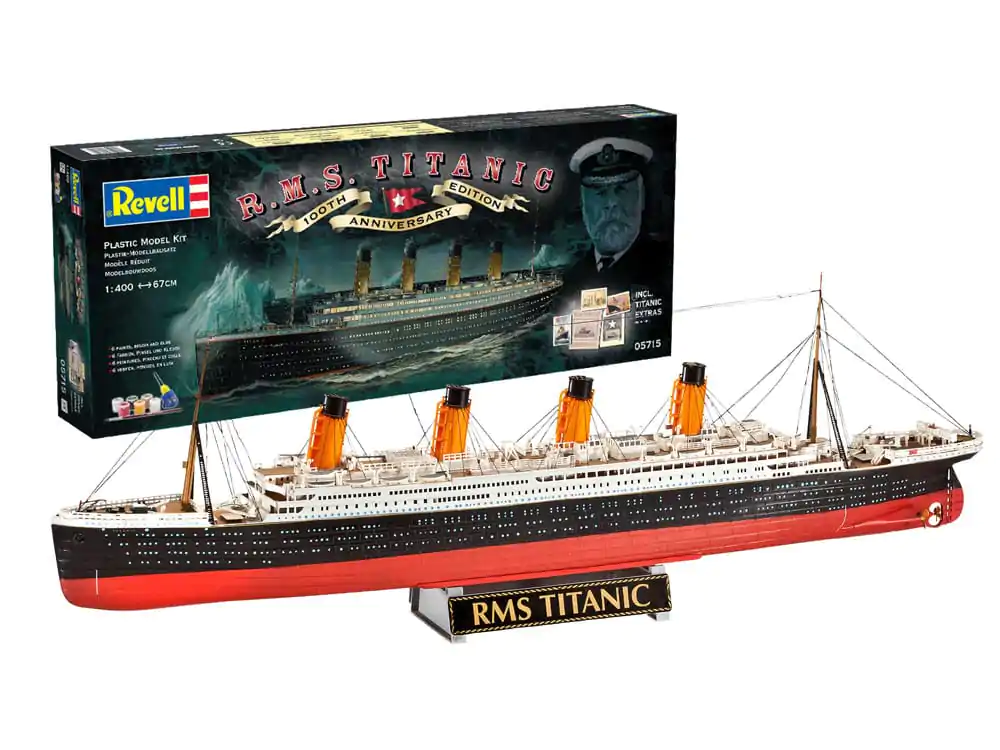 Komplet modela Titanic Darilni set 1/400 R.M.S. Titanic 100th Anniversary Edition 67 cm fotografija izdelka