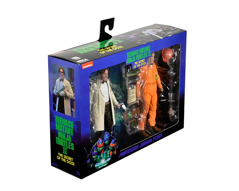 TMNT II: The Secret of the Ooze Akcijska figura 2-Pack Lab Coat Professor Perry and Hazmat Suit Professor Perry 18 cm fotografija izdelka
