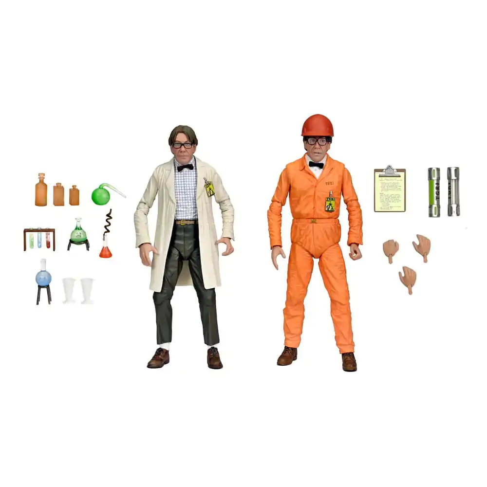 TMNT II: The Secret of the Ooze Akcijska figura 2-Pack Lab Coat Professor Perry and Hazmat Suit Professor Perry 18 cm fotografija izdelka