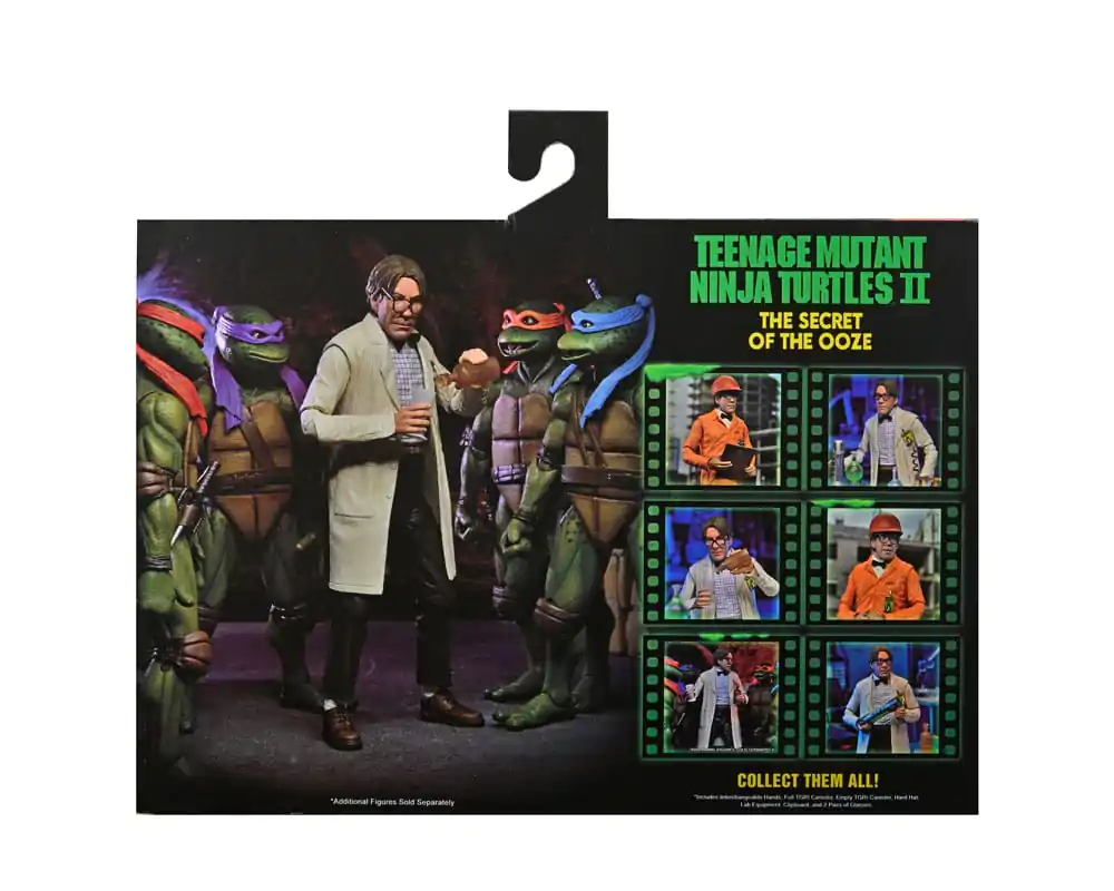 TMNT II: The Secret of the Ooze Akcijska figura 2-Pack Lab Coat Professor Perry and Hazmat Suit Professor Perry 18 cm fotografija izdelka