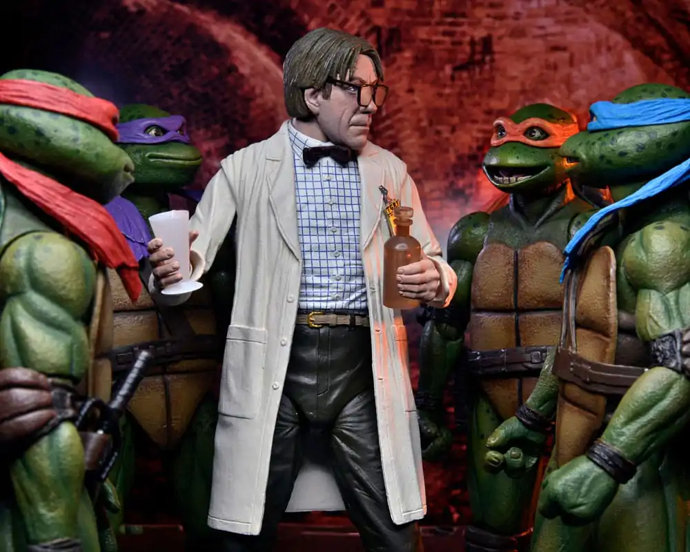 TMNT II: The Secret of the Ooze Akcijska figura 2-Pack Lab Coat Professor Perry and Hazmat Suit Professor Perry 18 cm fotografija izdelka