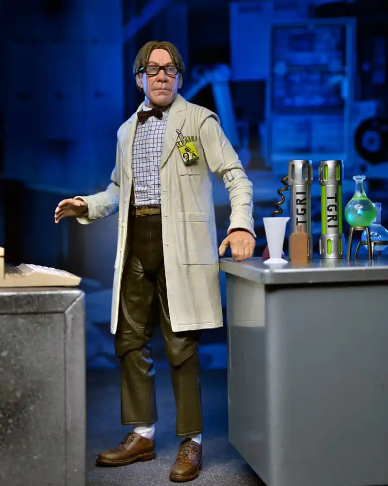 TMNT II: The Secret of the Ooze Akcijska figura 2-Pack Lab Coat Professor Perry and Hazmat Suit Professor Perry 18 cm fotografija izdelka