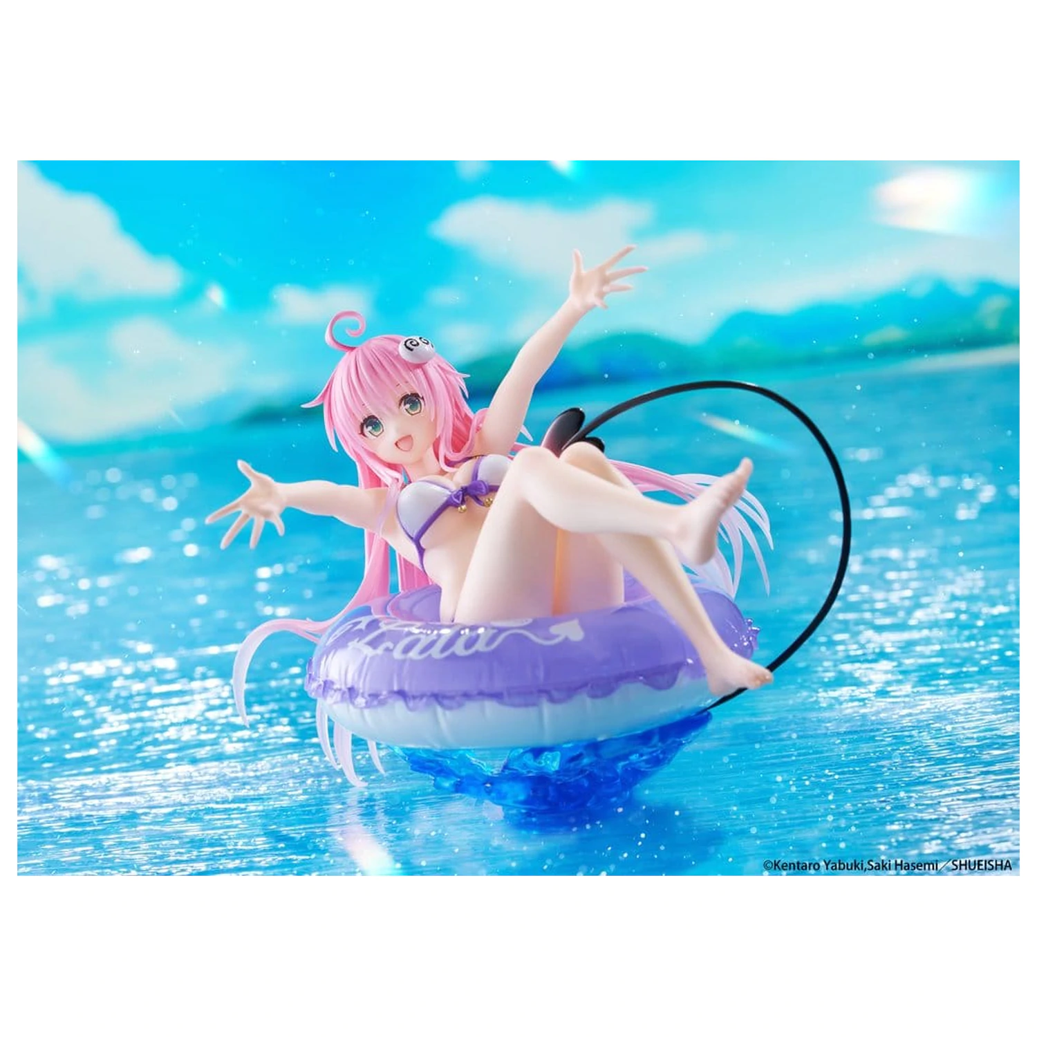 To Love-Ru Aqua Float Girls PVC figura Lala 10 cm fotografija izdelka