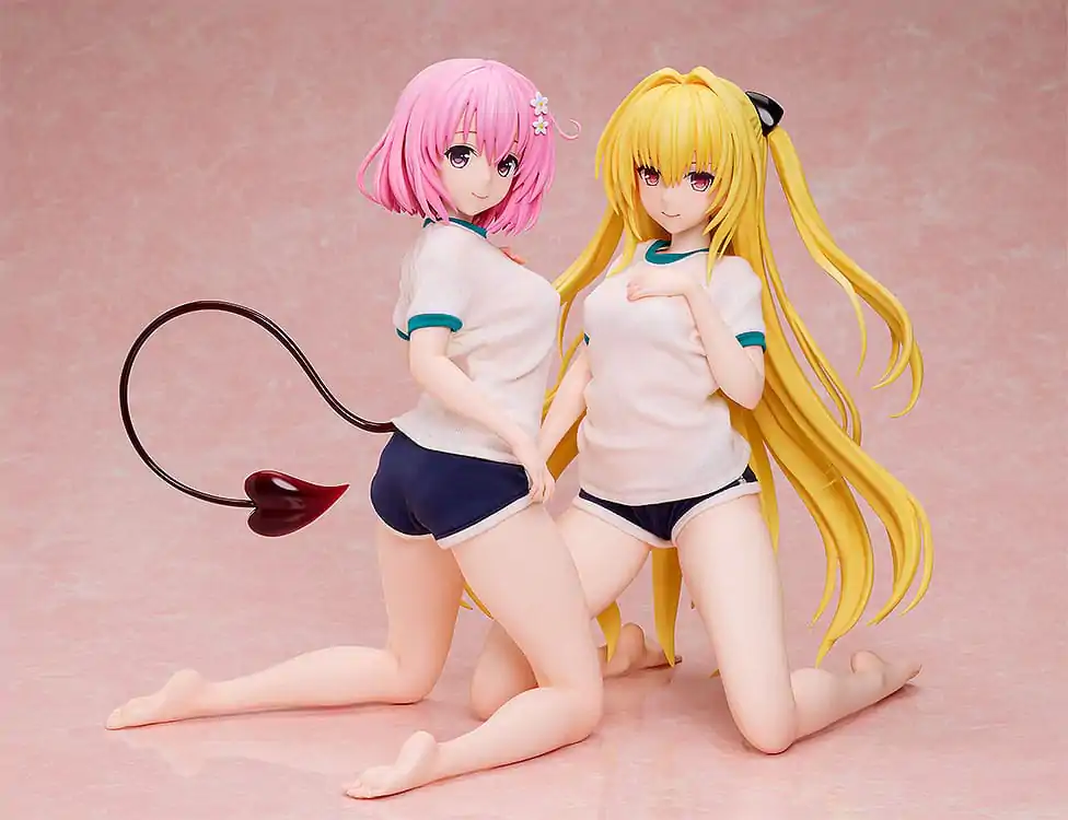 To Love-Ru Darkness PVC Kip 1/4 Momo Belia Deviluke: Kopalni kostim z Gym Uniform Ver. 27 cm fotografija izdelka