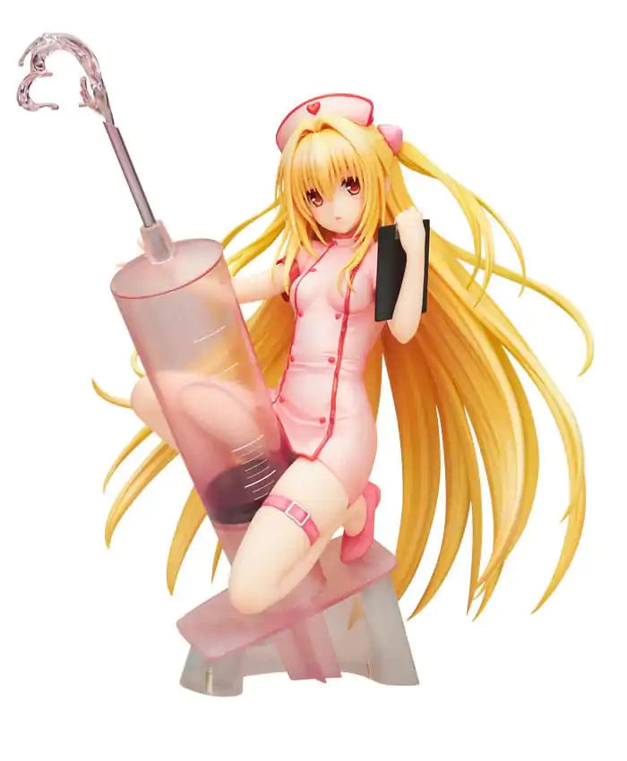 To Love-Ru Darkness Kip PVC 1/7 Golden Darkness Nurse Ver. 21 cm (ponatis) fotografija izdelka