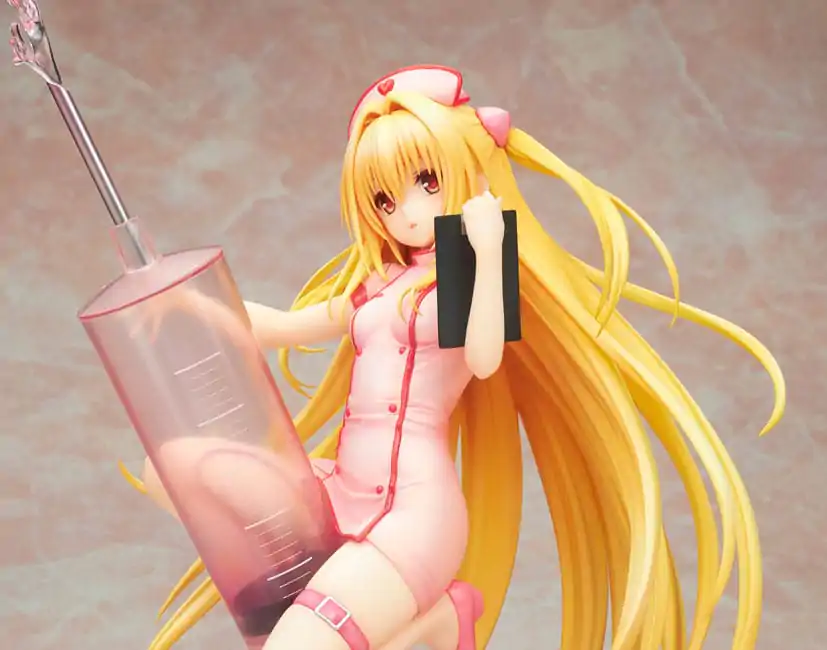 To Love-Ru Darkness Kip PVC 1/7 Golden Darkness Nurse Ver. 21 cm (ponatis) fotografija izdelka