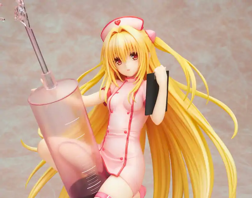 To Love-Ru Darkness Kip PVC 1/7 Golden Darkness Nurse Ver. 21 cm (ponatis) fotografija izdelka