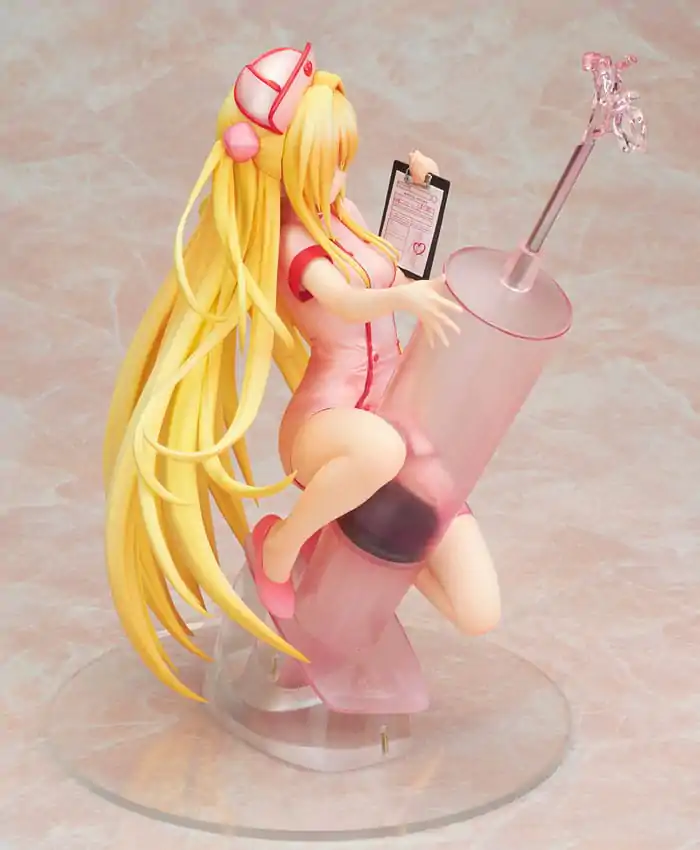 To Love-Ru Darkness Kip PVC 1/7 Golden Darkness Nurse Ver. 21 cm (ponatis) fotografija izdelka