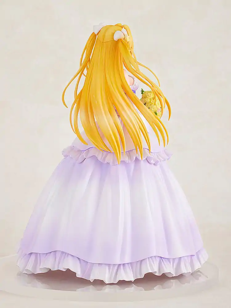 To Love-Ru Darkness PVC Kip 1/7 Golden Darkness Wedding Dress Ver. 23 cm fotografija izdelka