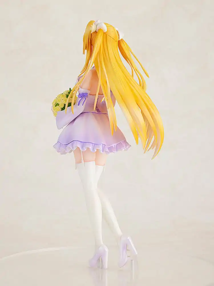 To Love-Ru Darkness PVC Kip 1/7 Golden Darkness Wedding Dress Ver. 23 cm fotografija izdelka