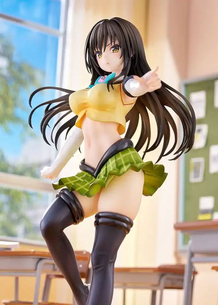 To Love-Ru Darkness PVC kip 1/7 Yui Kotegawa Arranged Uniform Ver. 24 cm fotografija izdelka