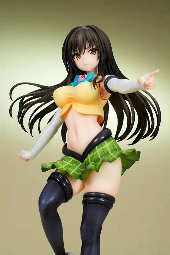 To Love-Ru Darkness PVC kip 1/7 Yui Kotegawa Arranged Uniform Ver. 24 cm fotografija izdelka