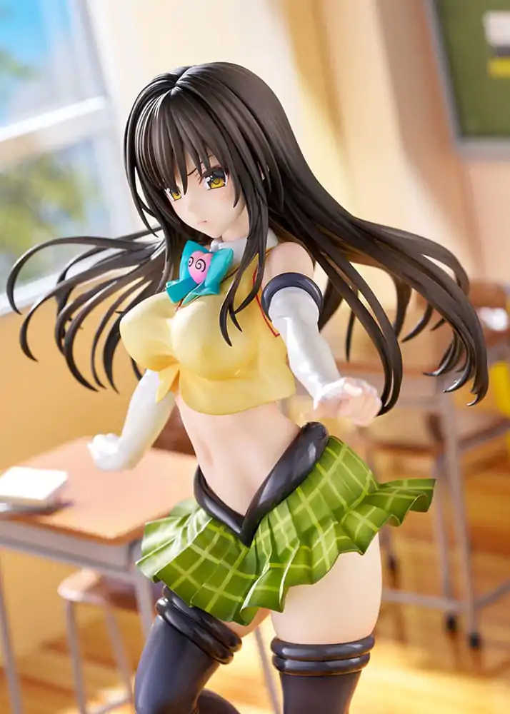 To Love-Ru Darkness PVC kip 1/7 Yui Kotegawa Arranged Uniform Ver. 24 cm fotografija izdelka
