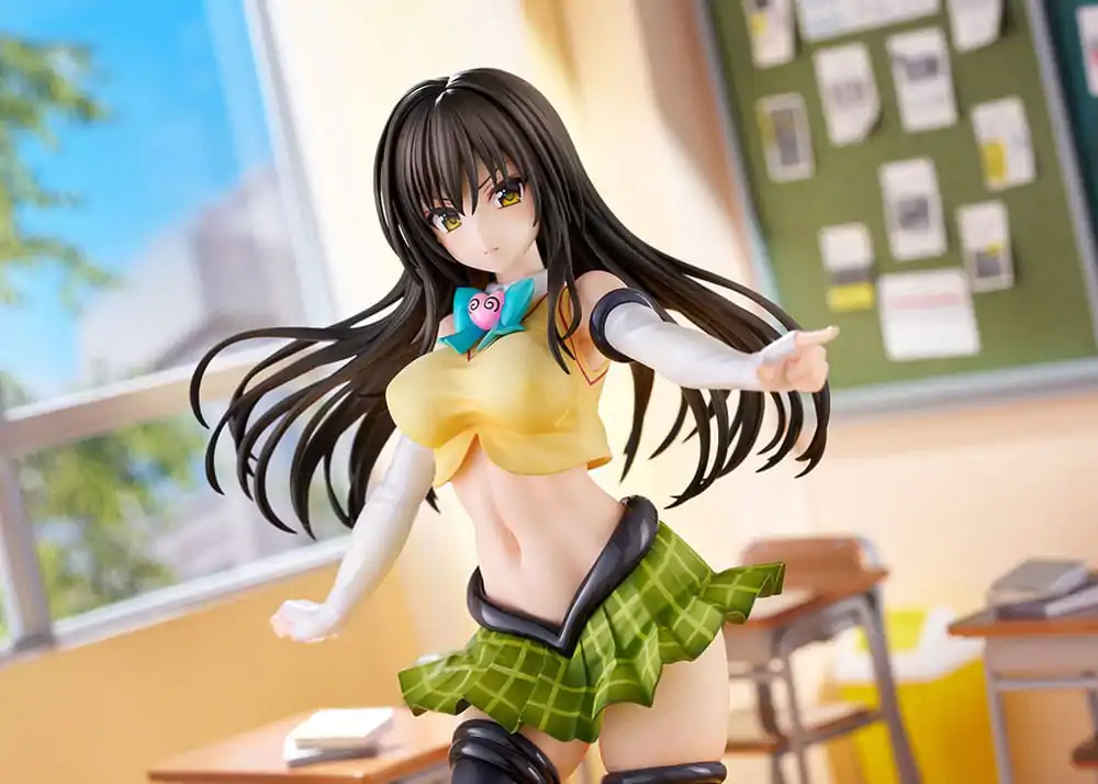 To Love-Ru Darkness PVC kip 1/7 Yui Kotegawa Arranged Uniform Ver. 24 cm fotografija izdelka