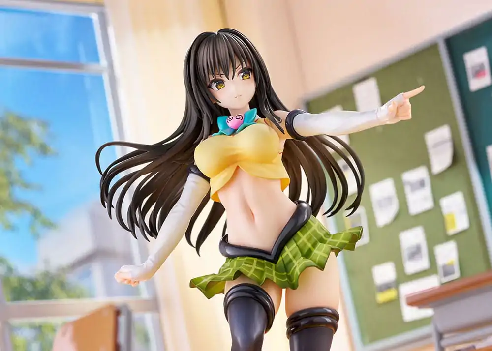 To Love-Ru Darkness PVC kip 1/7 Yui Kotegawa Arranged Uniform Ver. 24 cm fotografija izdelka