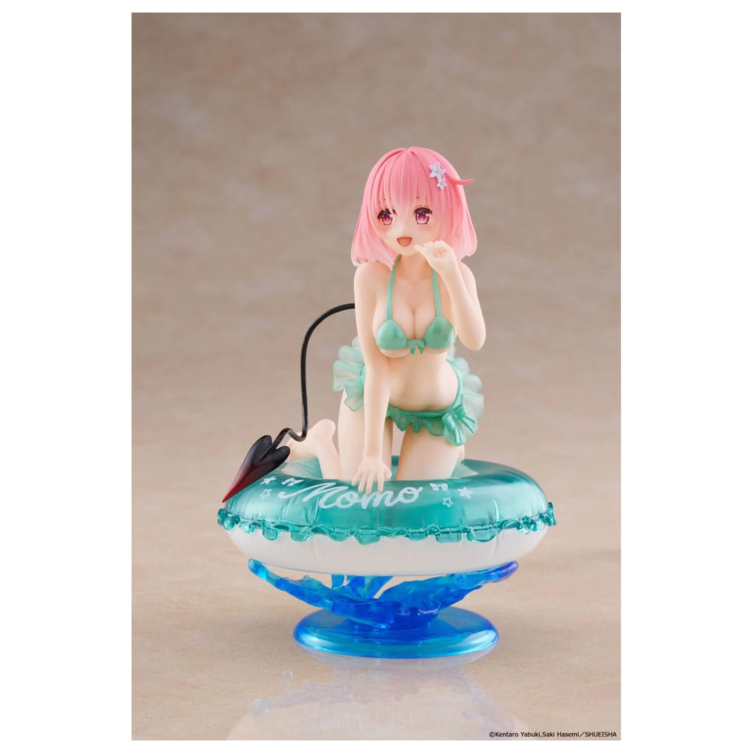 To Love-Ru Darkness PVC kip Aqua Float Girls Darkness Momo 10 cm fotografija izdelka