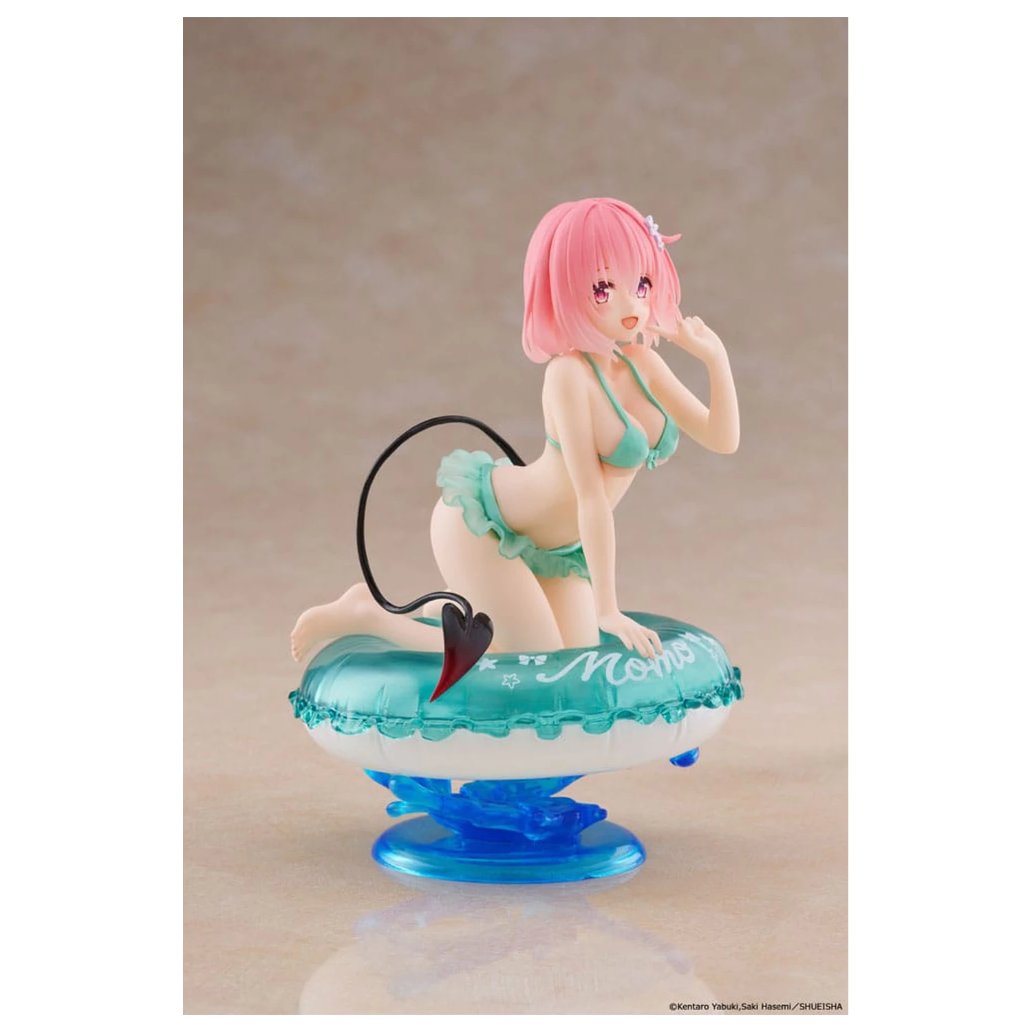 To Love-Ru Darkness PVC kip Aqua Float Girls Darkness Momo 10 cm fotografija izdelka