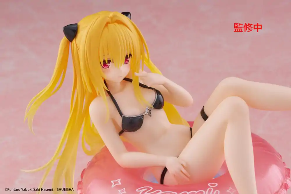 To Love-Ru Darkness Aqua Float Girls PVC Kip Golden Darkness 10 cm fotografija izdelka