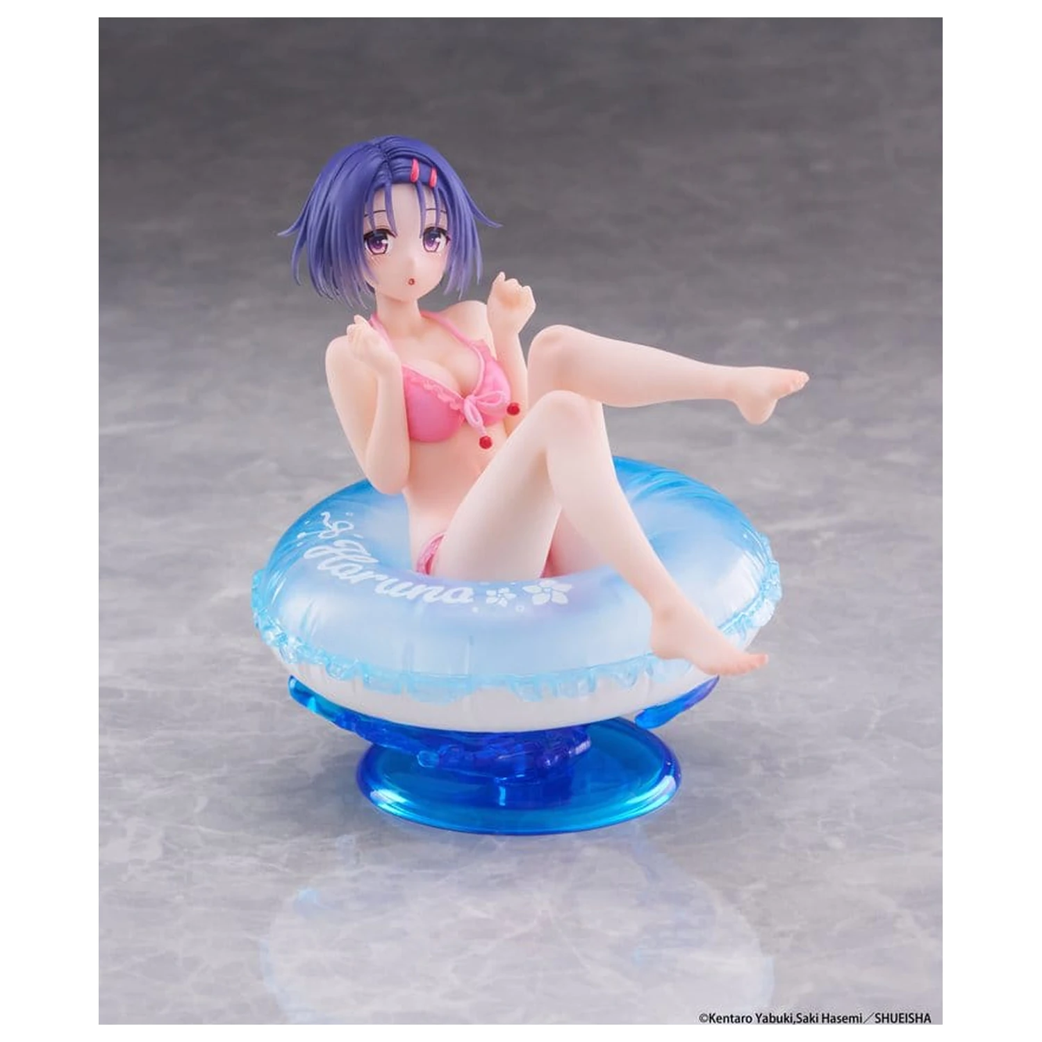 To Love-Ru Darkness Aqua Float Girls PVC figura Haruna Sairenji 10 cm fotografija izdelka