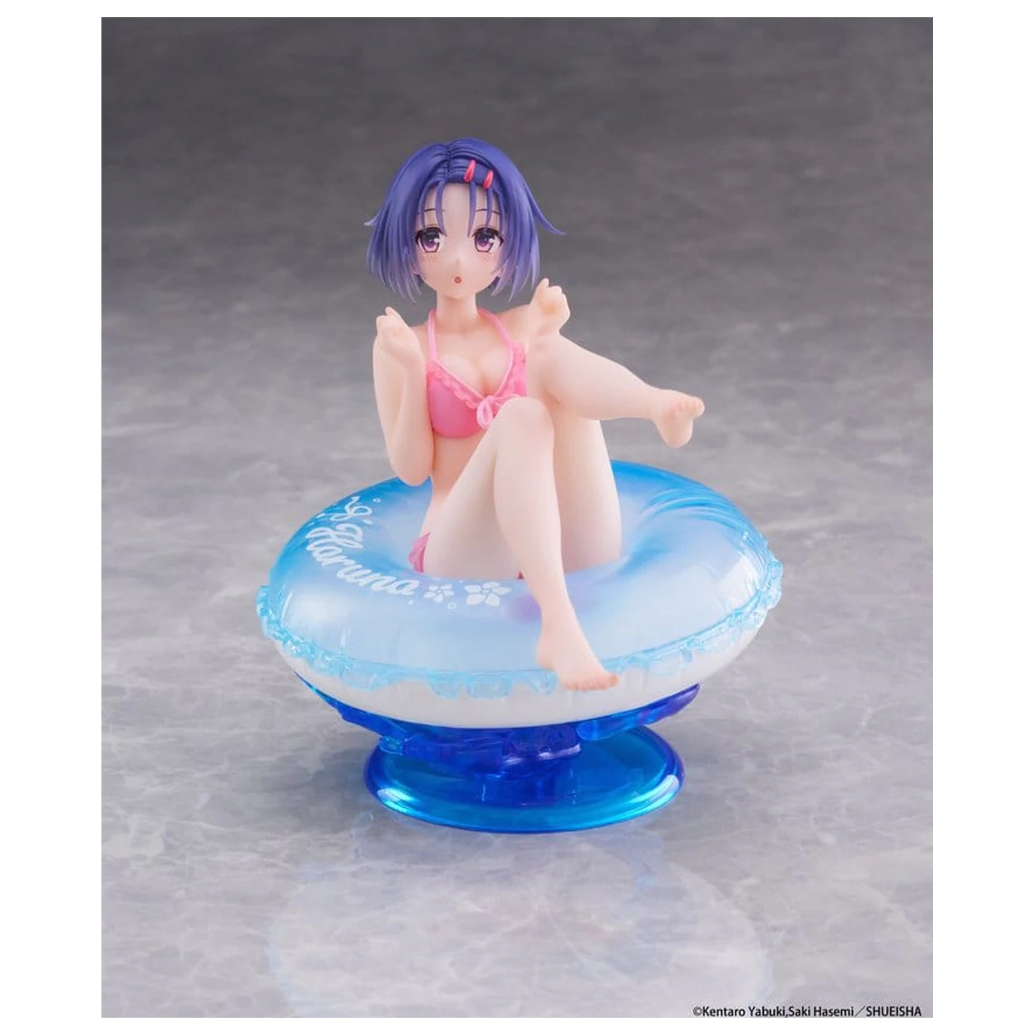 To Love-Ru Darkness Aqua Float Girls PVC figura Haruna Sairenji 10 cm fotografija izdelka