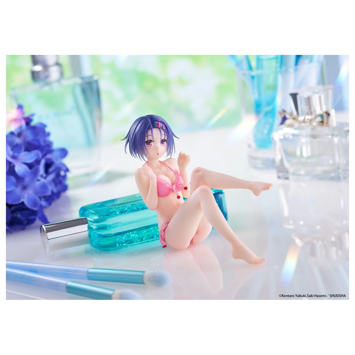 To Love-Ru Darkness Aqua Float Girls PVC figura Haruna Sairenji 10 cm fotografija izdelka