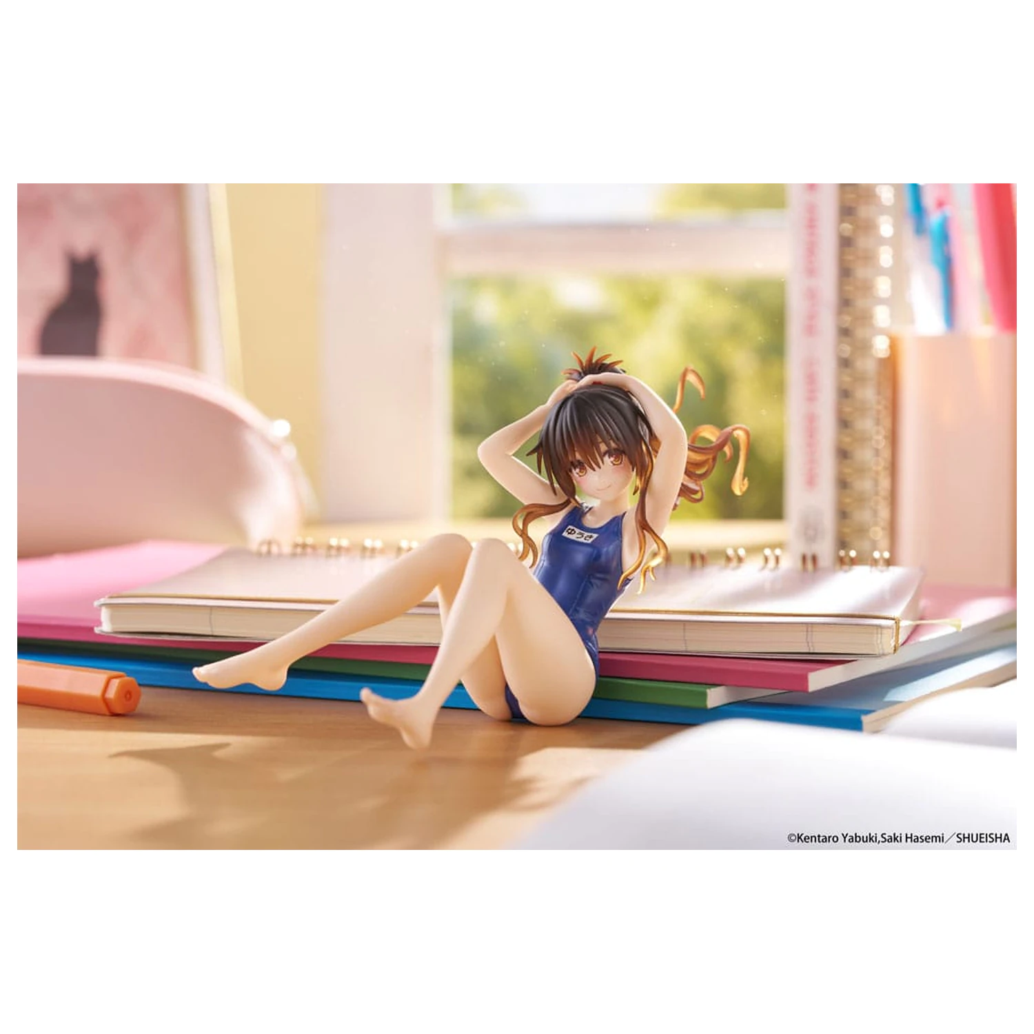 To Love-Ru Darkness Aqua Float Girls PVC kip Mikan Yuki 10 cm fotografija izdelka