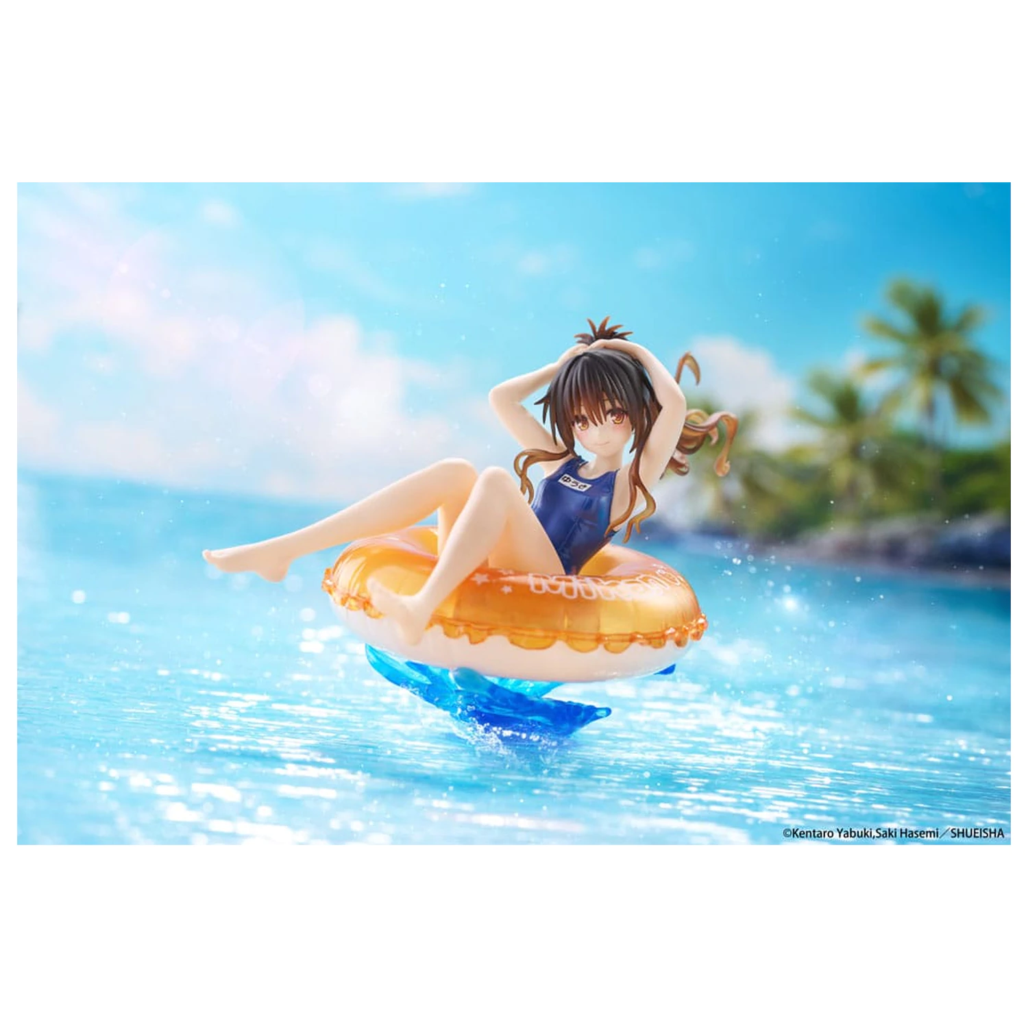 To Love-Ru Darkness Aqua Float Girls PVC kip Mikan Yuki 10 cm fotografija izdelka
