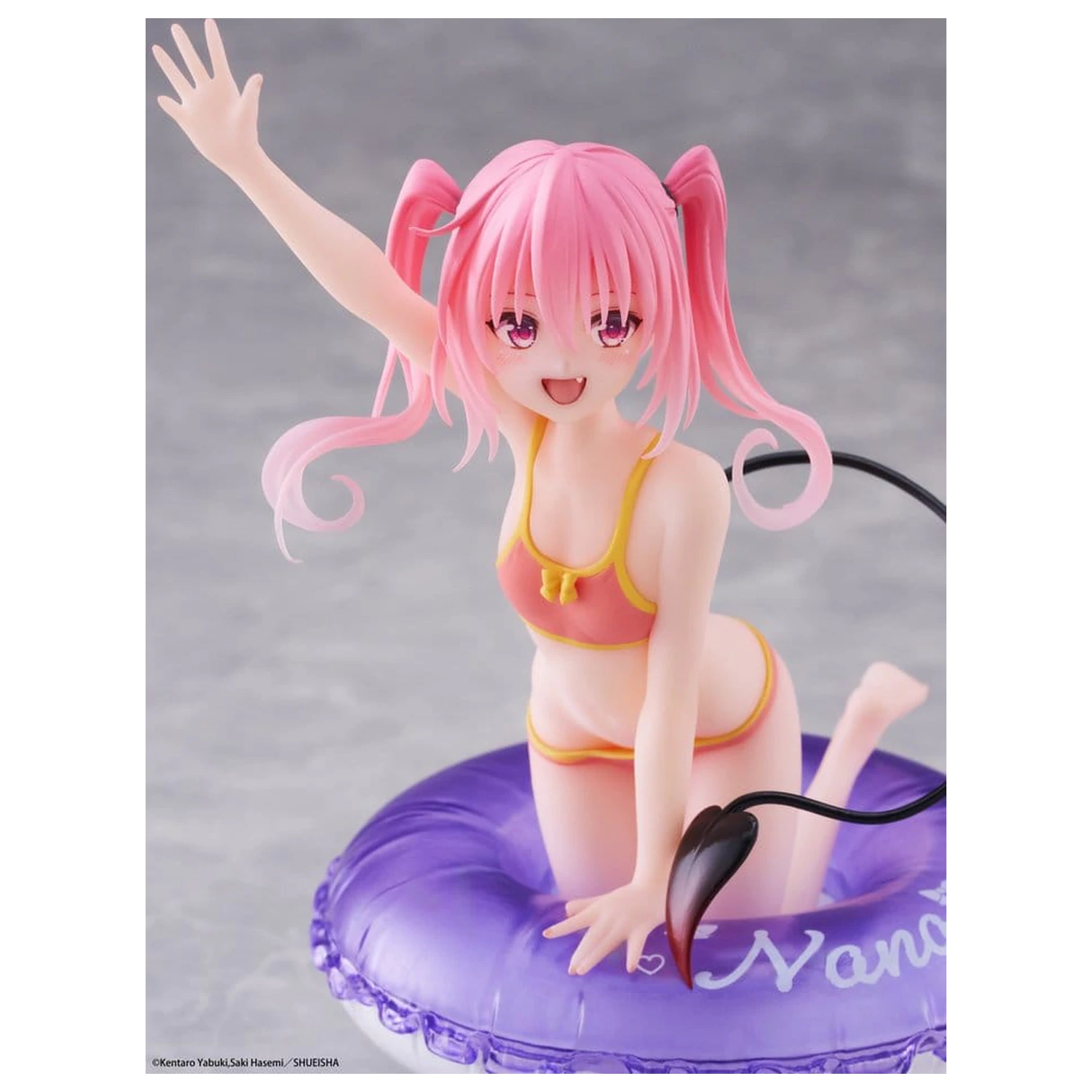 To Love-Ru Darkness Aqua Float Girls PVC figura Nana 10 cm fotografija izdelka
