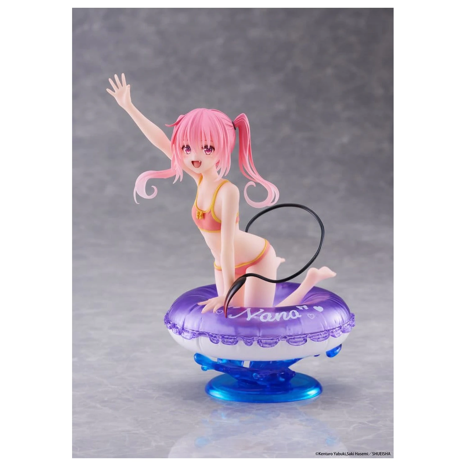 To Love-Ru Darkness Aqua Float Girls PVC figura Nana 10 cm fotografija izdelka