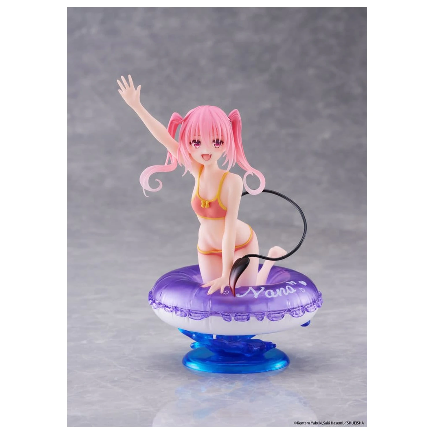 To Love-Ru Darkness Aqua Float Girls PVC figura Nana 10 cm fotografija izdelka
