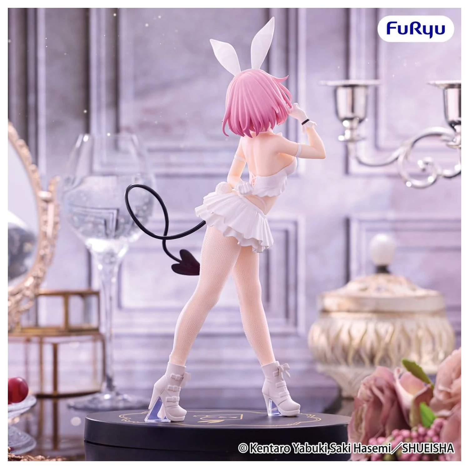 To Love-Ru Darkness BiCute Bunnies PVC kip Momo Belia Deviluke White Color Ver. 27 cm fotografija izdelka