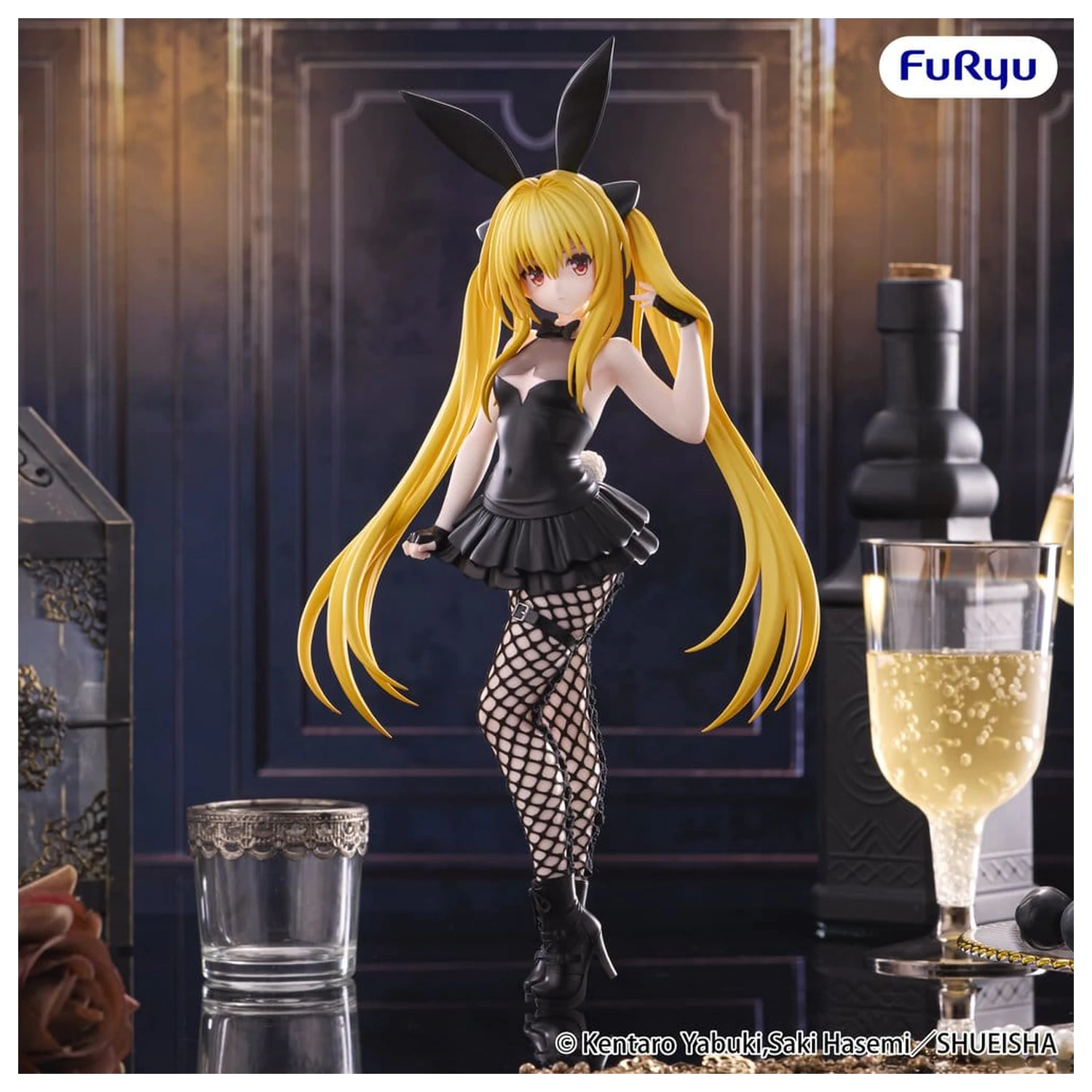 To Love Ru Darkness BiCute Bunnies PVC Figura Konjiki no Yami 26 cm fotografija izdelka