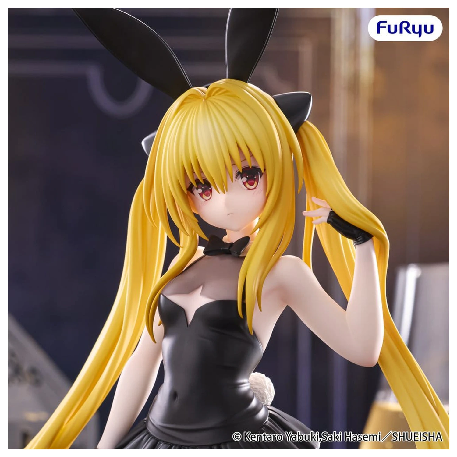 To Love Ru Darkness BiCute Bunnies PVC Figura Konjiki no Yami 26 cm fotografija izdelka