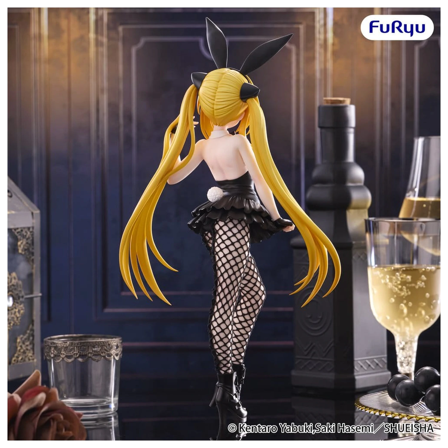 To Love Ru Darkness BiCute Bunnies PVC Figura Konjiki no Yami 26 cm fotografija izdelka