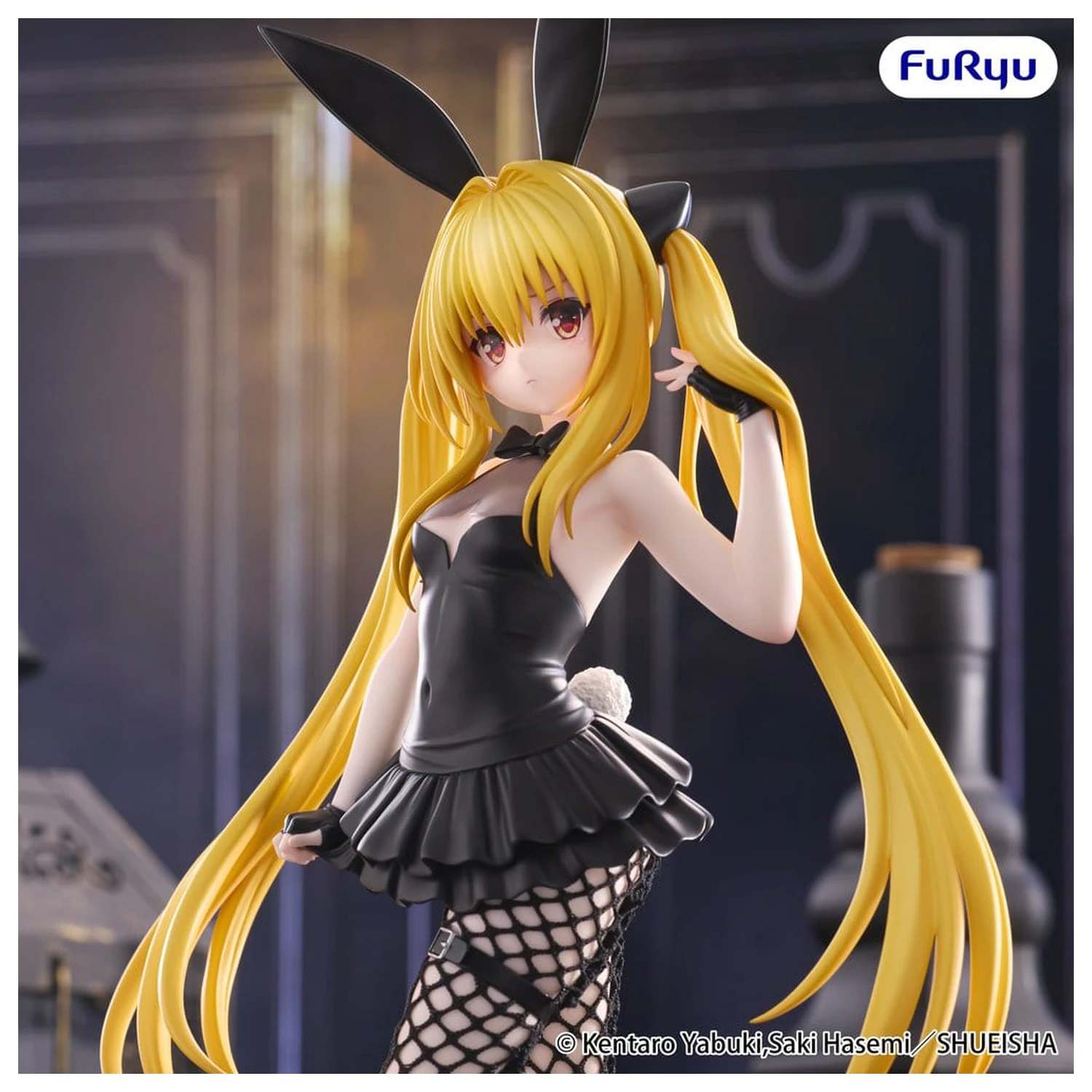 To Love Ru Darkness BiCute Bunnies PVC Figura Konjiki no Yami 26 cm fotografija izdelka