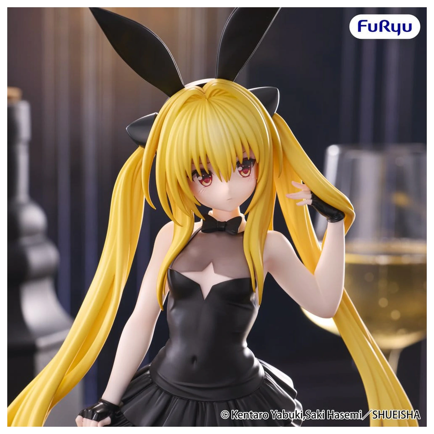 To Love Ru Darkness BiCute Bunnies PVC Figura Konjiki no Yami 26 cm fotografija izdelka