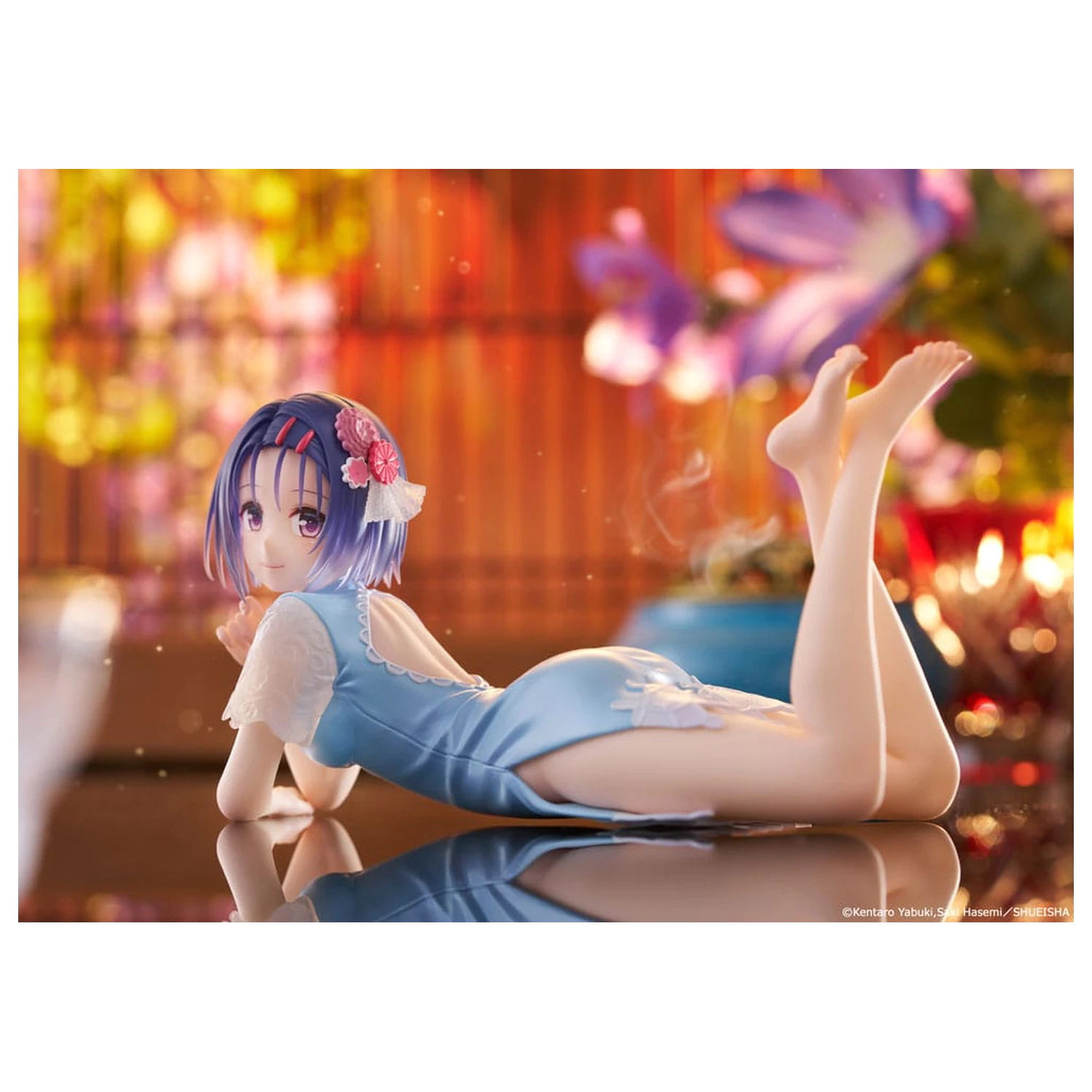 To Love-Ru Darkness PVC kip Namizna ljubka figura Haruna Sairenji (China Dress Ver.) 13 cm fotografija izdelka