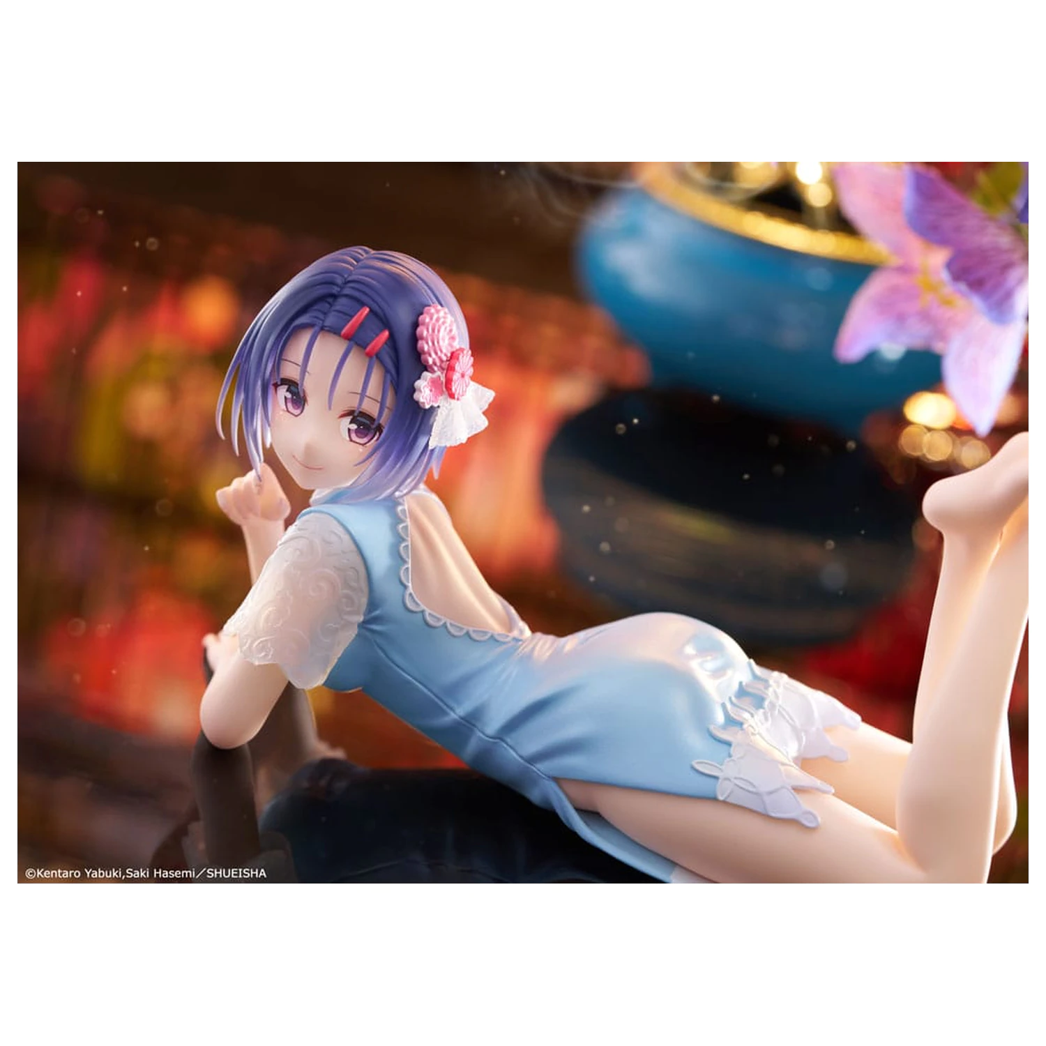To Love-Ru Darkness PVC kip Namizna ljubka figura Haruna Sairenji (China Dress Ver.) 13 cm fotografija izdelka