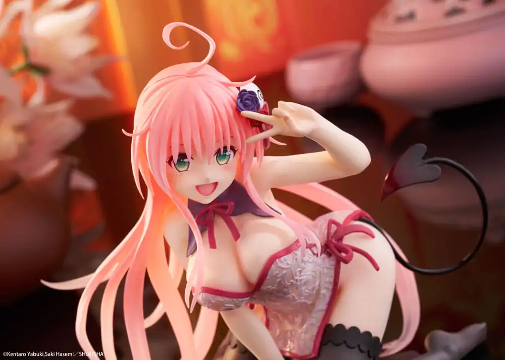 To Love-Ru Darkness PVC Kip Namizna Ljubka Figura Lala Chinese Dress Ver. 13 cm fotografija izdelka