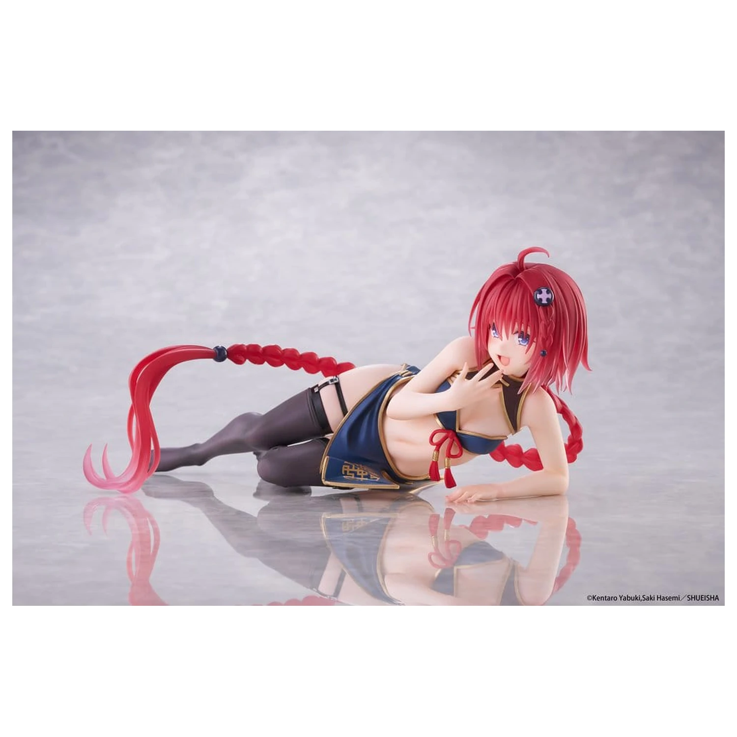 To Love-Ru Darkness namizna ljubka PVC figura Mea Kurosaki (kitajska obleka ver.) 13 cm fotografija izdelka