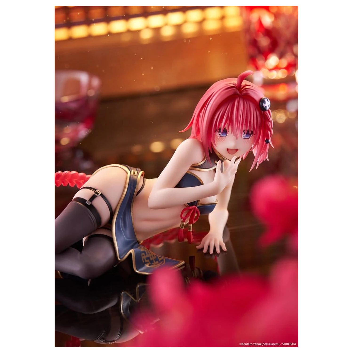 To Love-Ru Darkness namizna ljubka PVC figura Mea Kurosaki (kitajska obleka ver.) 13 cm fotografija izdelka
